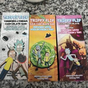 Trippy flip chocolate bar
